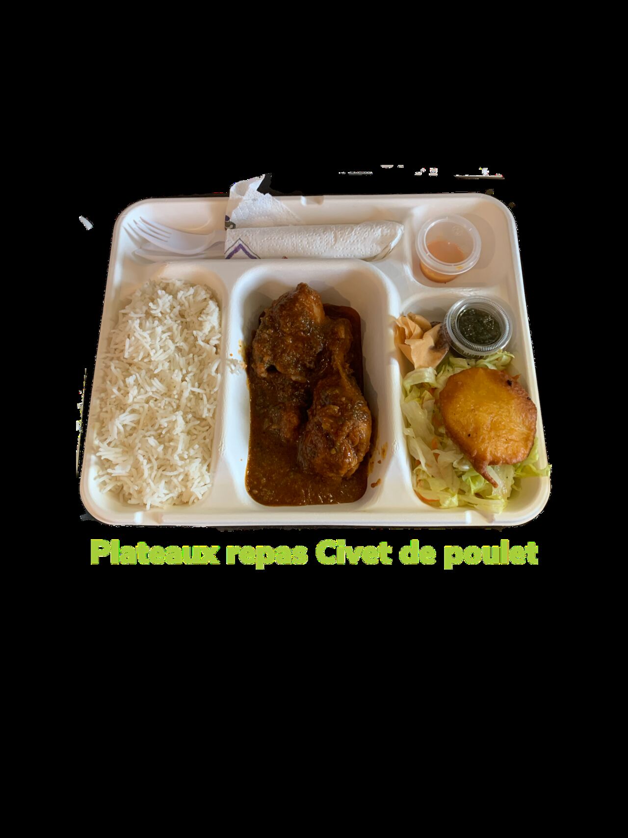 Plateaux repas entrée plat aux choix 