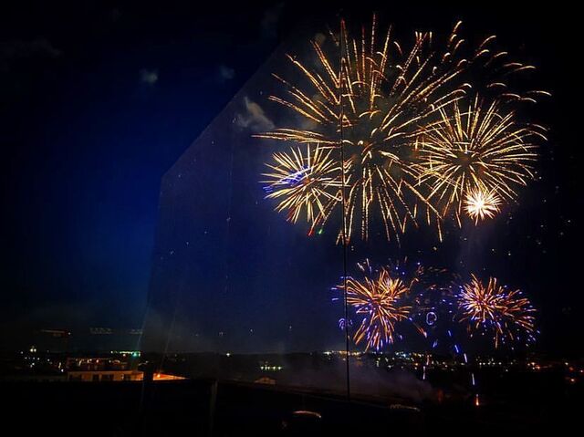 Une vue extraordinaire pour le 14 juillet