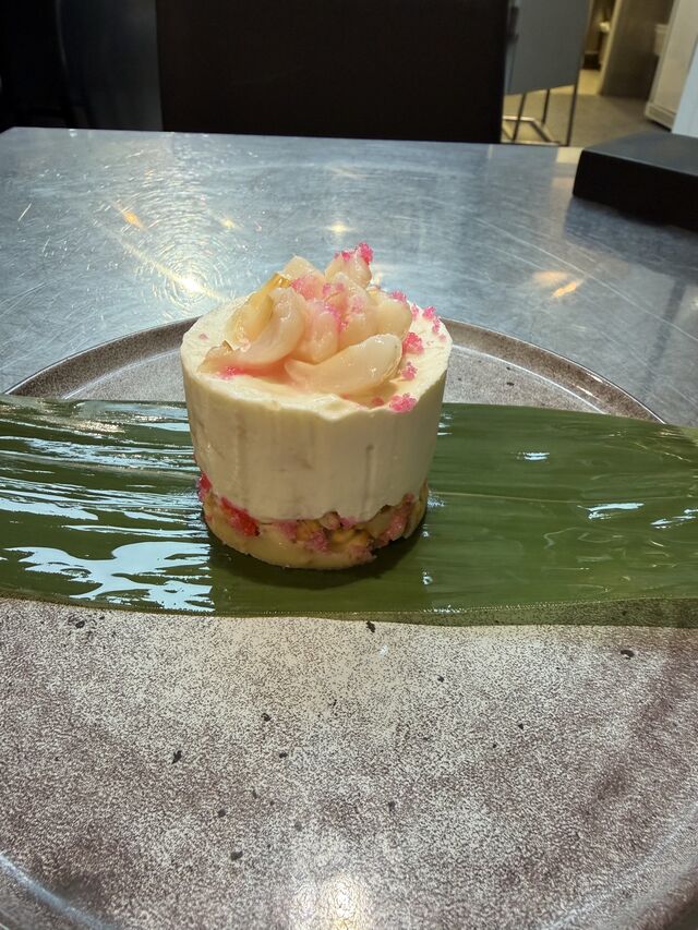 cheese cake aux lychees