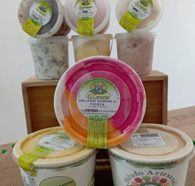 Helados El Canario... El único helado de Canarias elaborado con leche de cabra, con sabores veganos, sabores especiales...