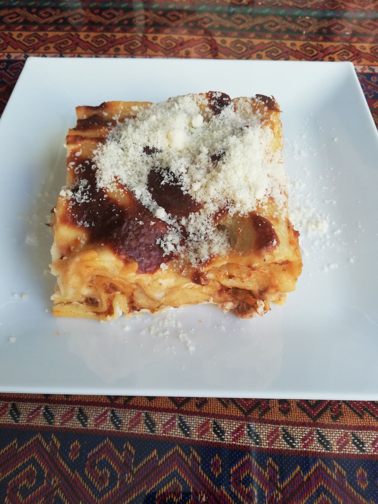 Lazanye mit Faschiertem 