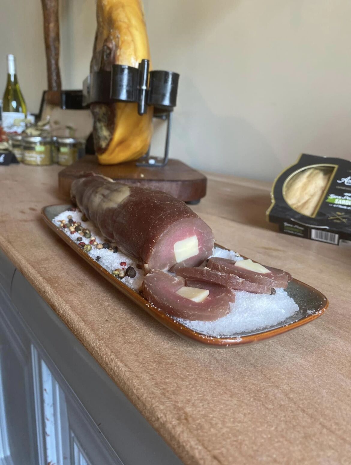 filet mignon fumé fourré au fromage fait maison