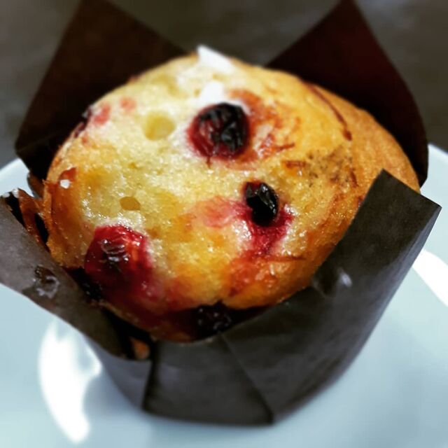 Muffin de arándanos y yogur
