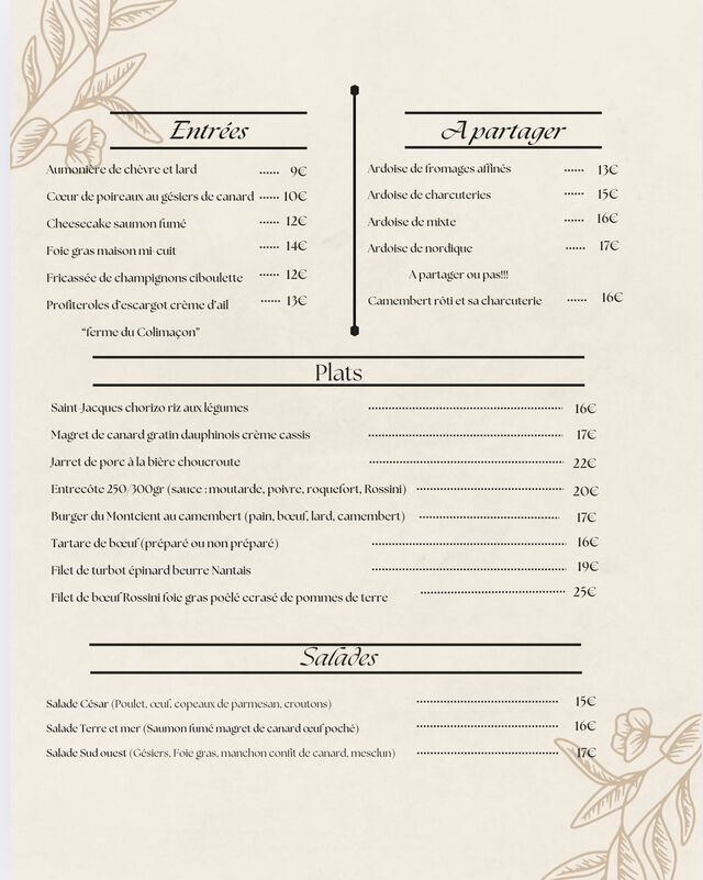 Nouvelle carte Automne