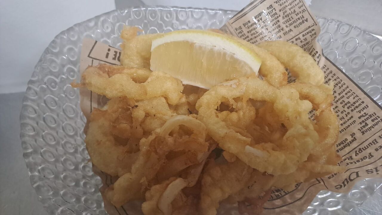 Rabas y pintxos calientes hechos al instante 👉 