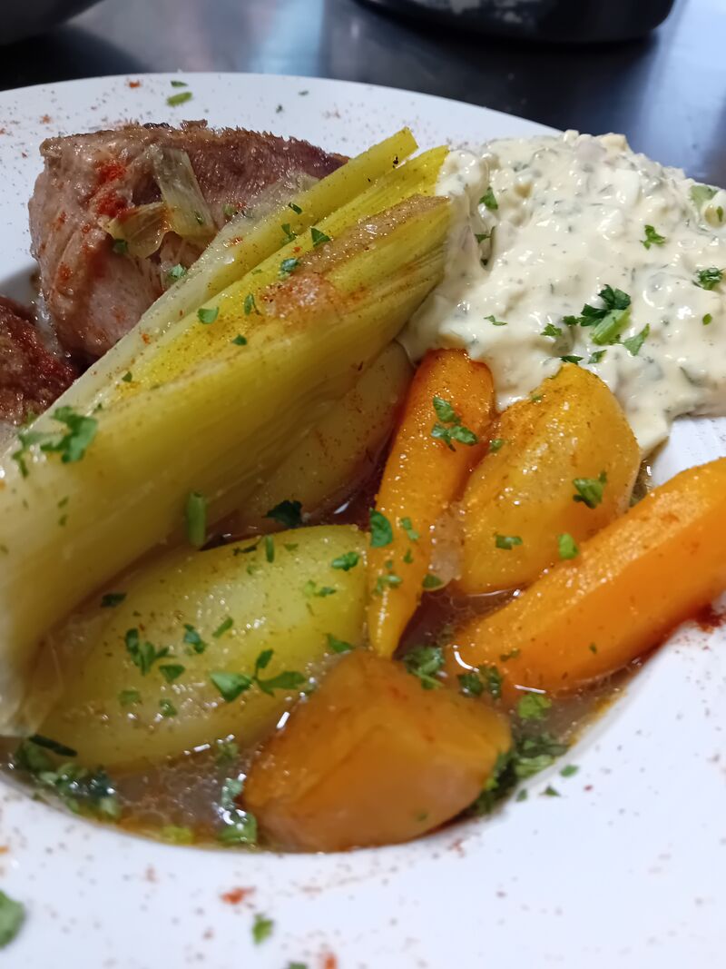 Tête de veau sauce gribiche