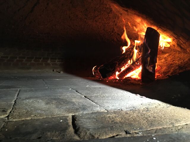Cuisson au feu de bois 