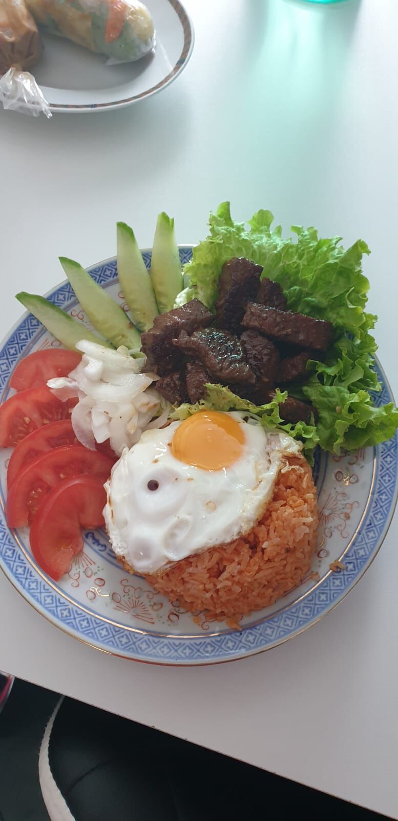 Riz loc lac 10 €/portion 