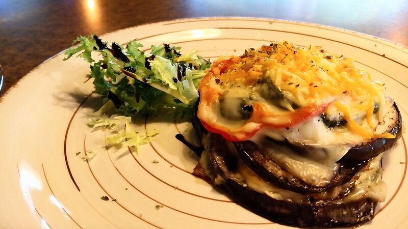 Timbal de Berenjena y Tomate 