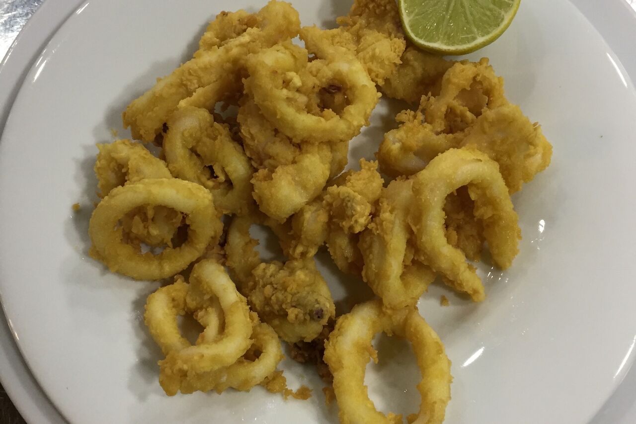 Nuestros calamares frescos de burela