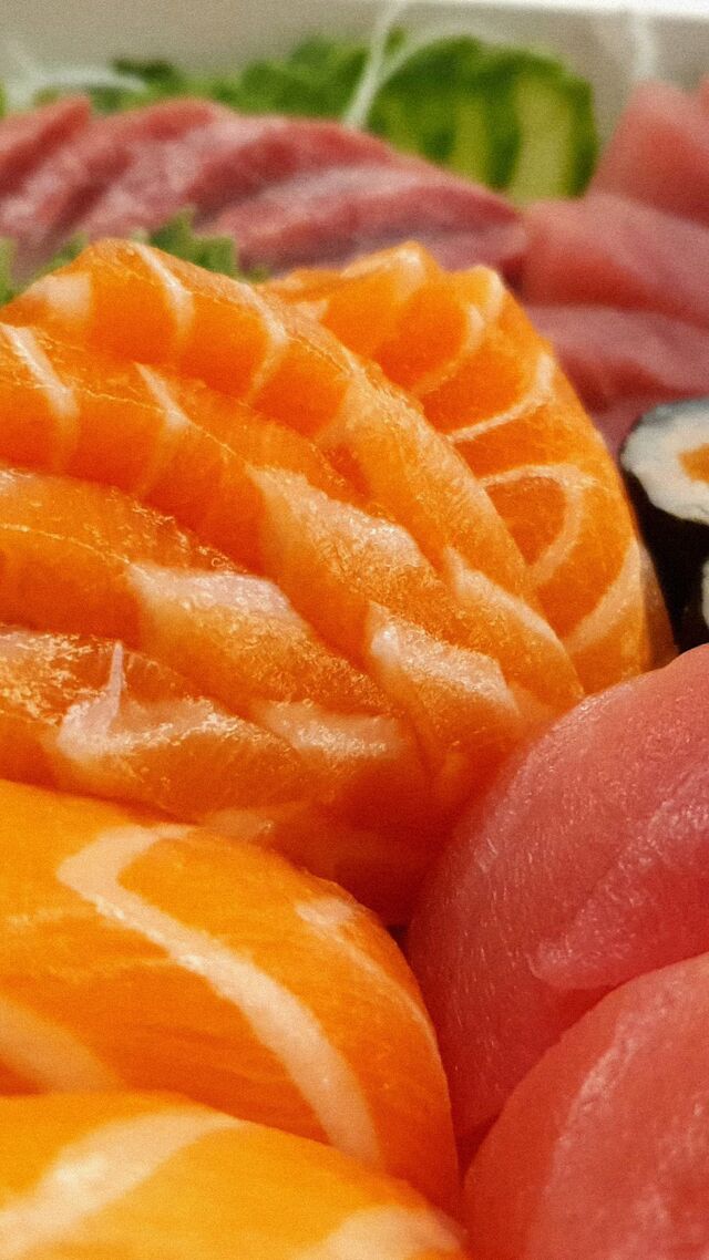 Sashimi Salmão e Atum
