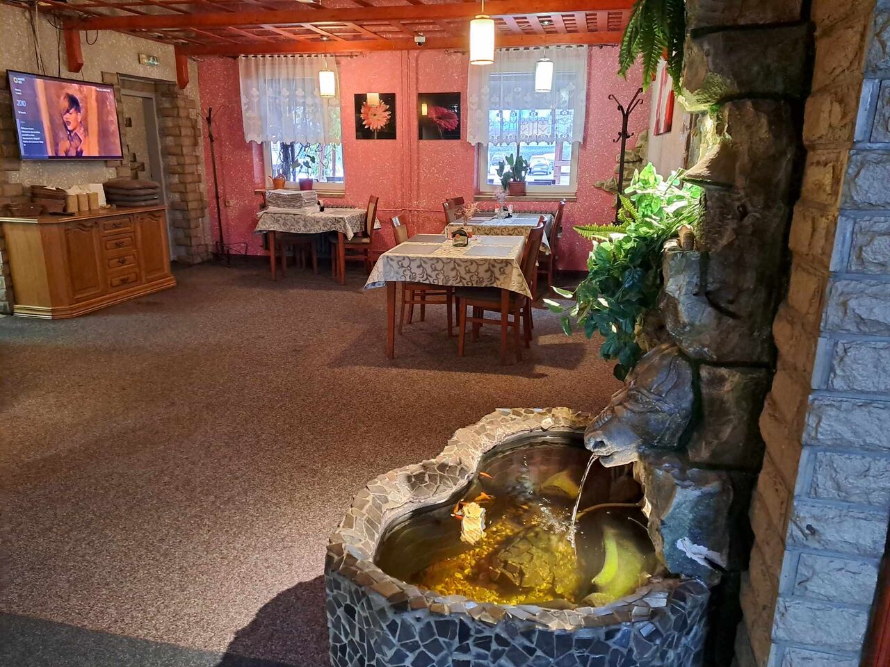 Přední část restaurace