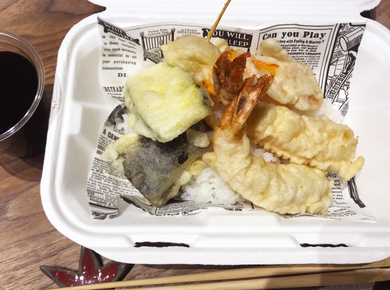 Tendon (Tempra avec du riz)