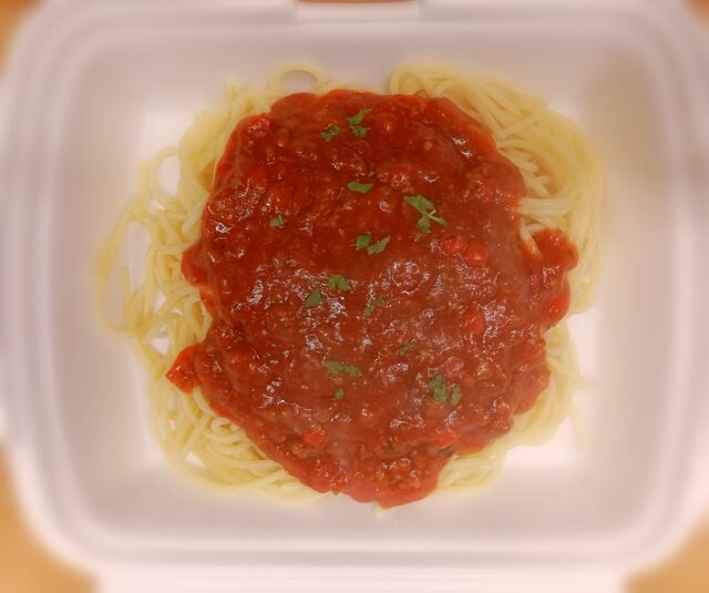 Spaghetti Bolognese As