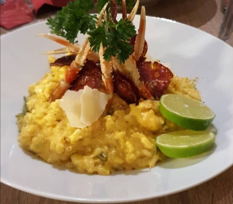 Risotto aux langoustines fraiches