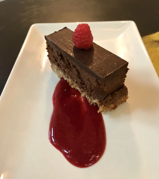 Moelleux chocolat coulis de framboise Australie Décembre 2019
