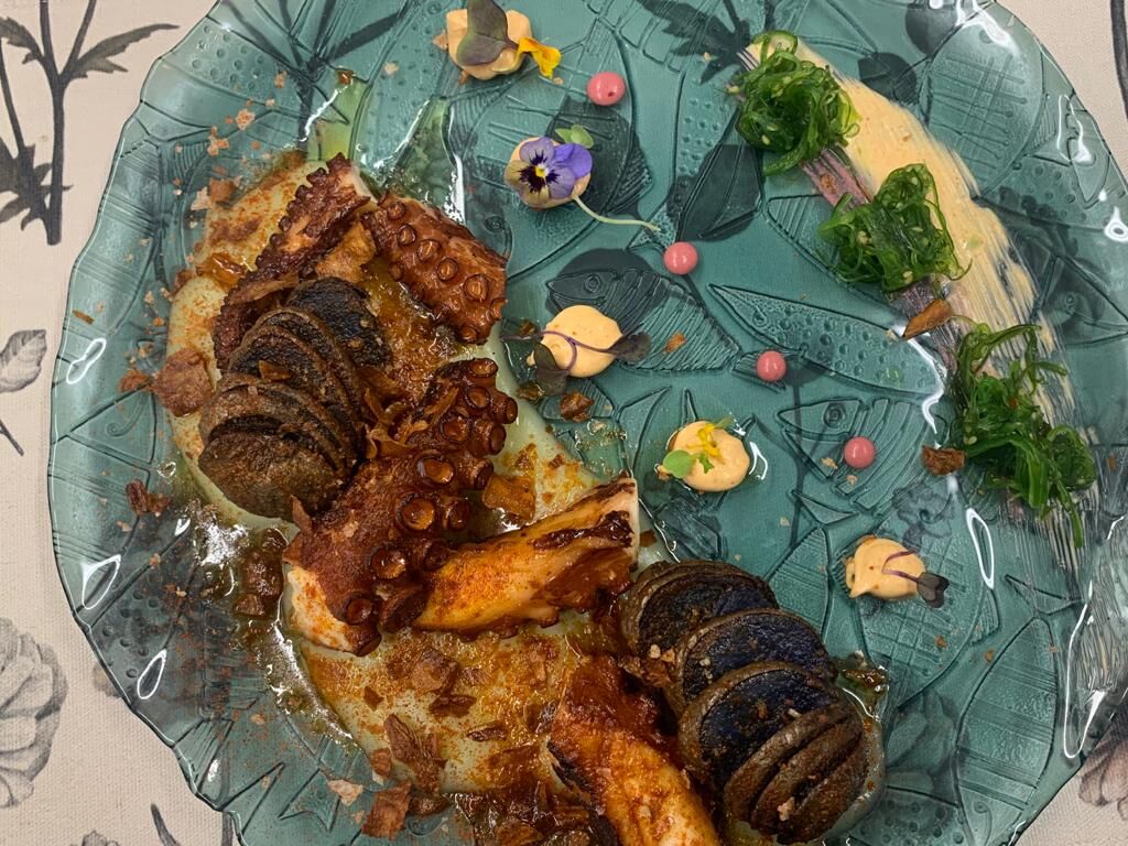 Nuestro delicioso pulpo a la parrilla 