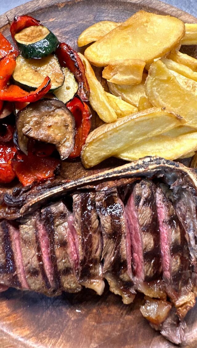 CHULETON DE VACA A LA BRASA