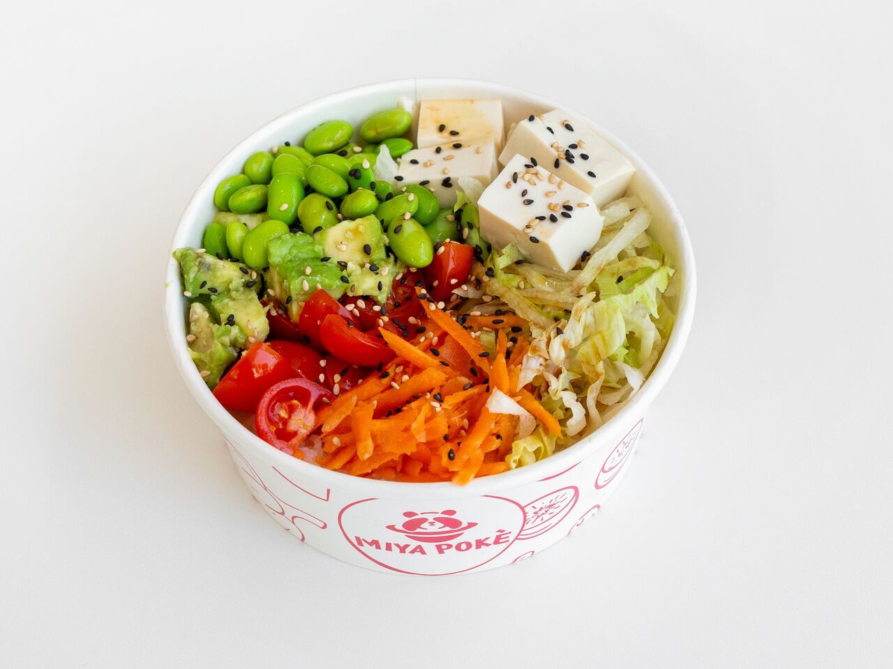 Pokè max
3 proteina
6 condimenti
Salse e topping