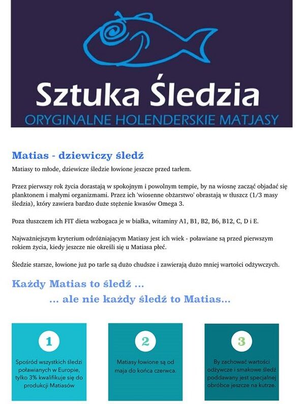 Dlatego nie każdy śledź to Matias