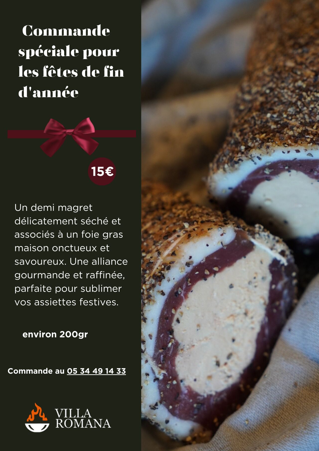 COMMANDE SPÉCIALE FETES