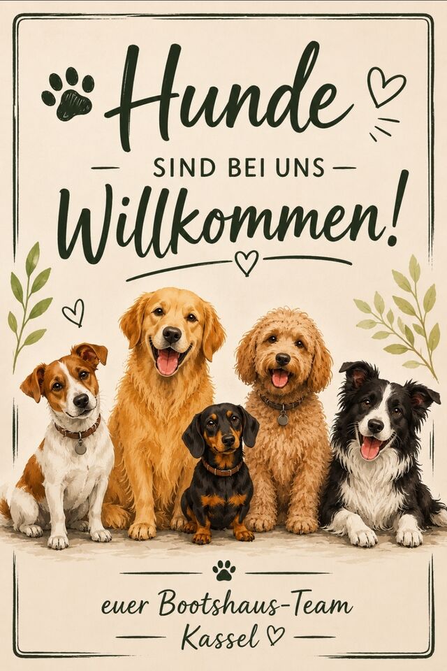 Ihre Vierbeiner sind bei uns Willkommen