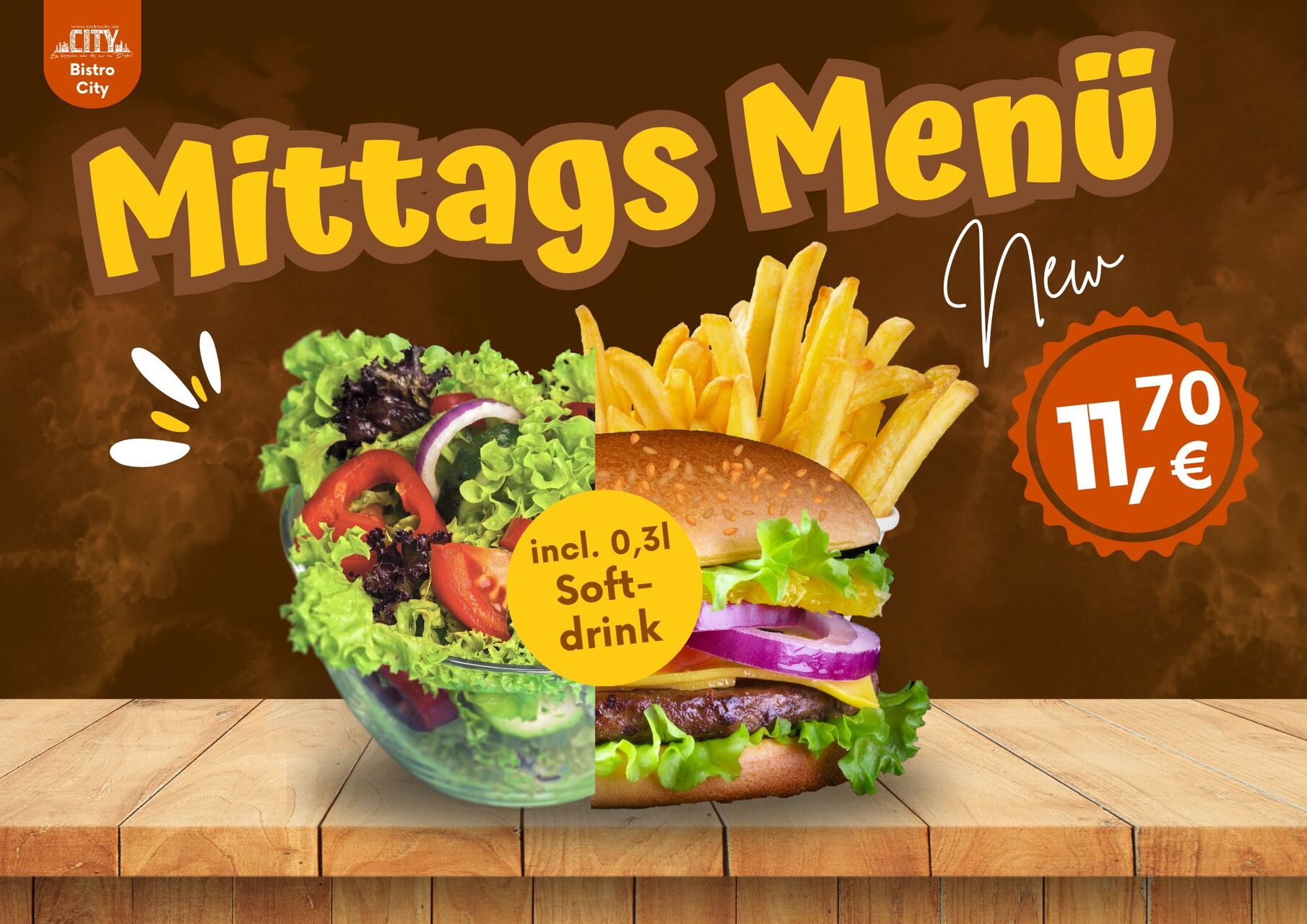 MITTAGS MENÜ