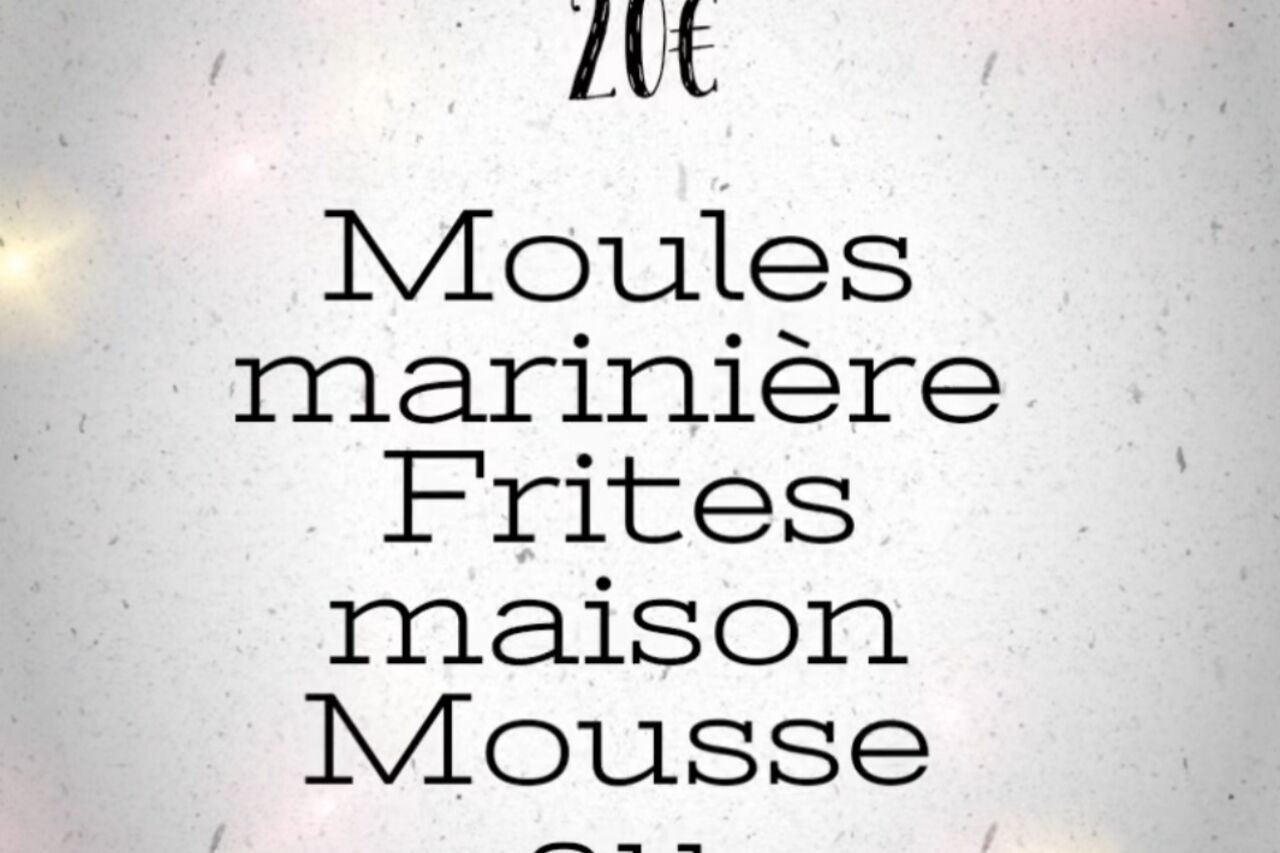 Soirée moules-frites