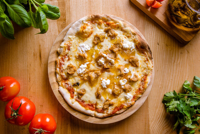 Pizza D'alheira