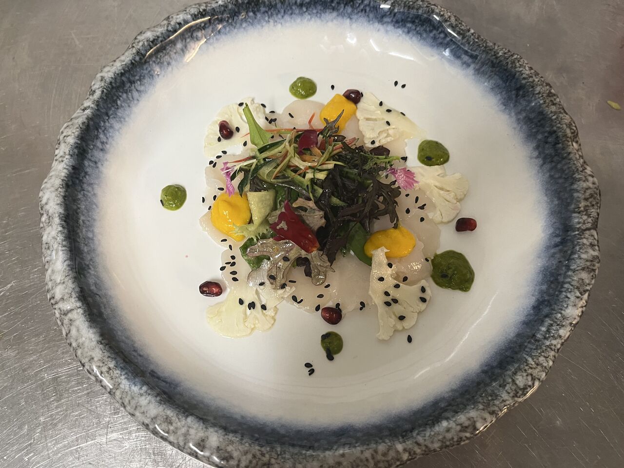 Carpaccio de st Jacques