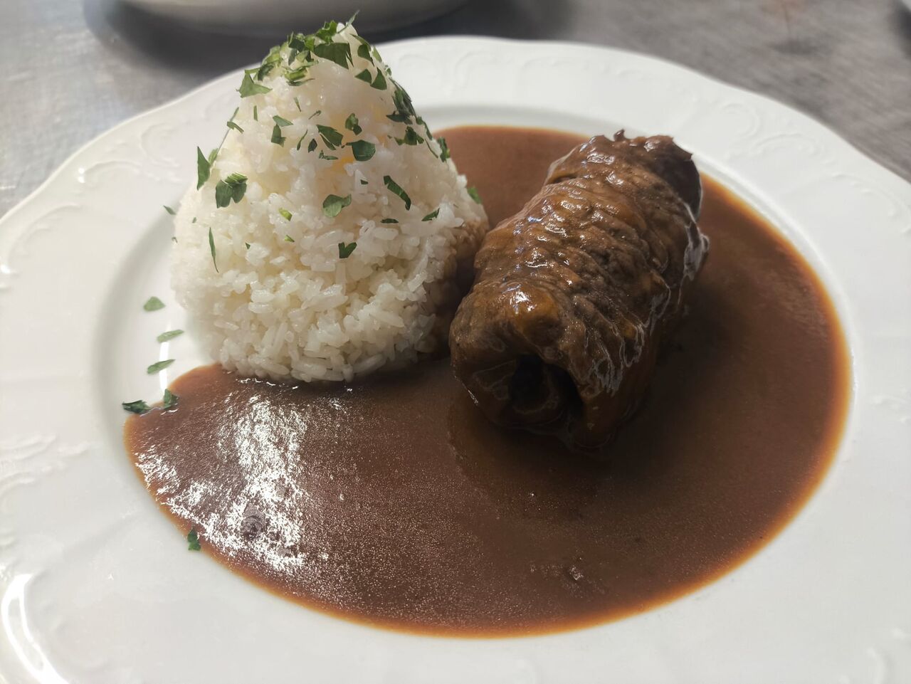 Španělský ptáček s jasmínovou rýží