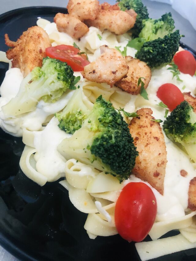 Tagiatelle z kurczakiem 