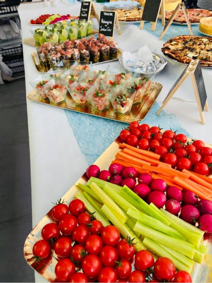 Buffet pour un évènement privé à domicile