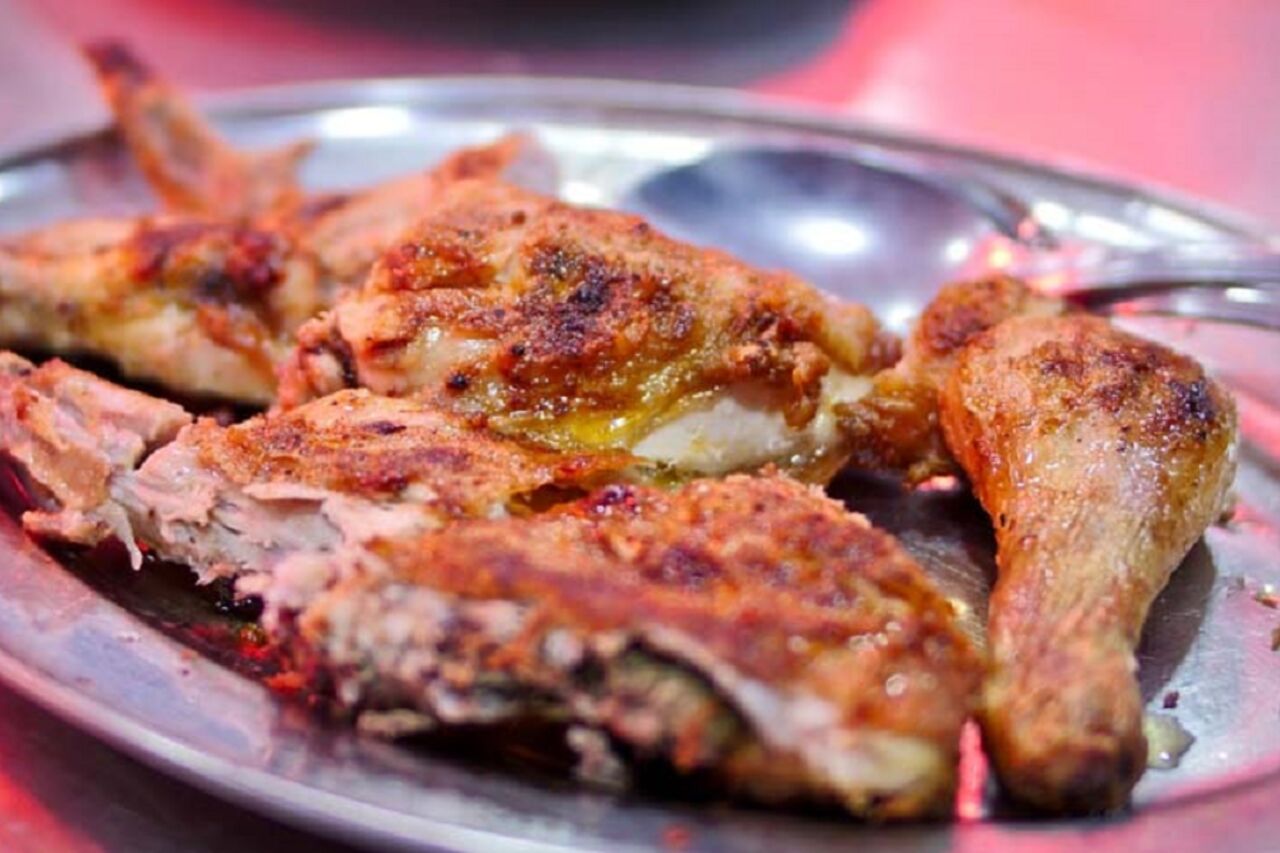 O nosso premiado frango