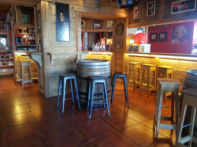 L'intérieur du bar