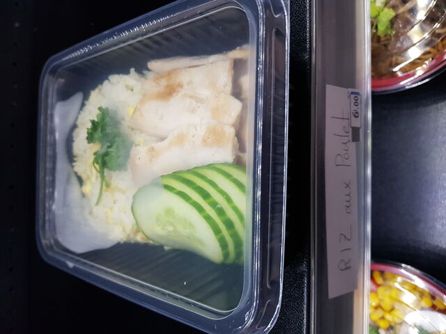 Riz sauté au poulets 