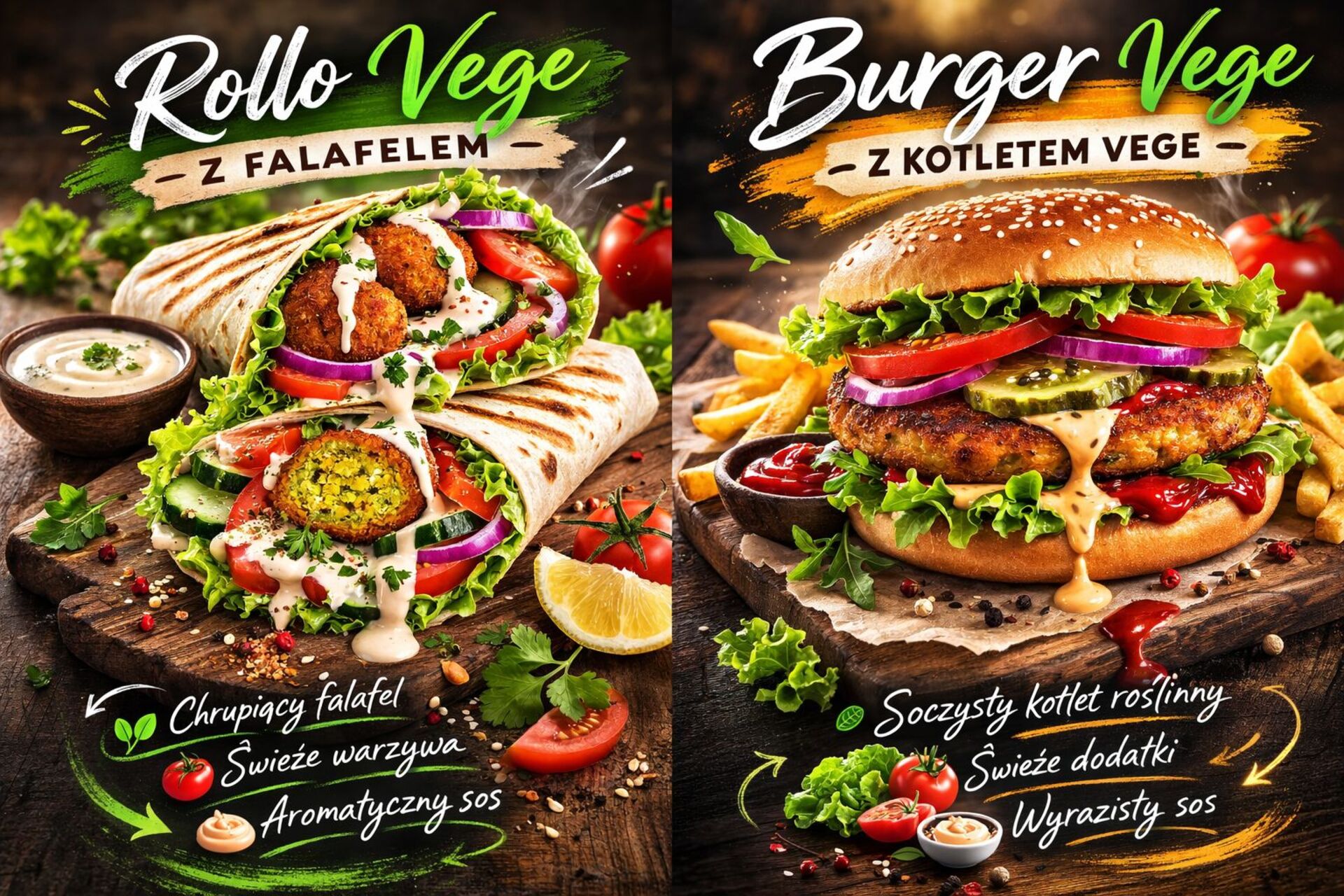 Szeroki wybór dań🍕