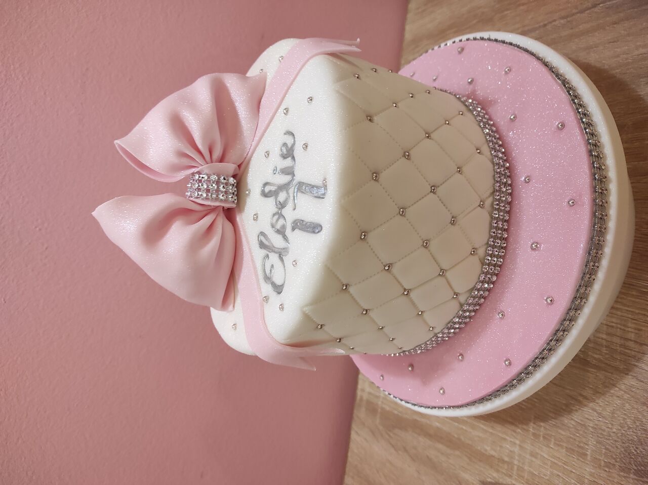 Gâteau d'anniversaire girly