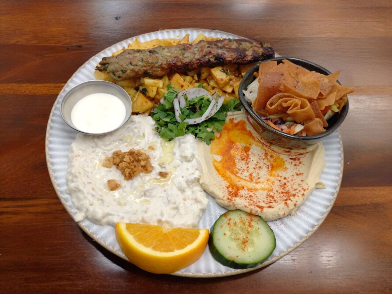 Assiette Levant Kafta