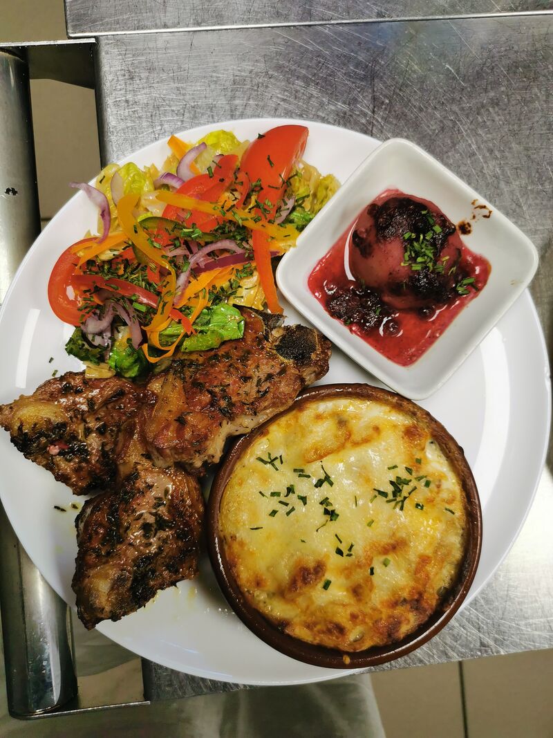 Cotes d'agneau Tarnais.