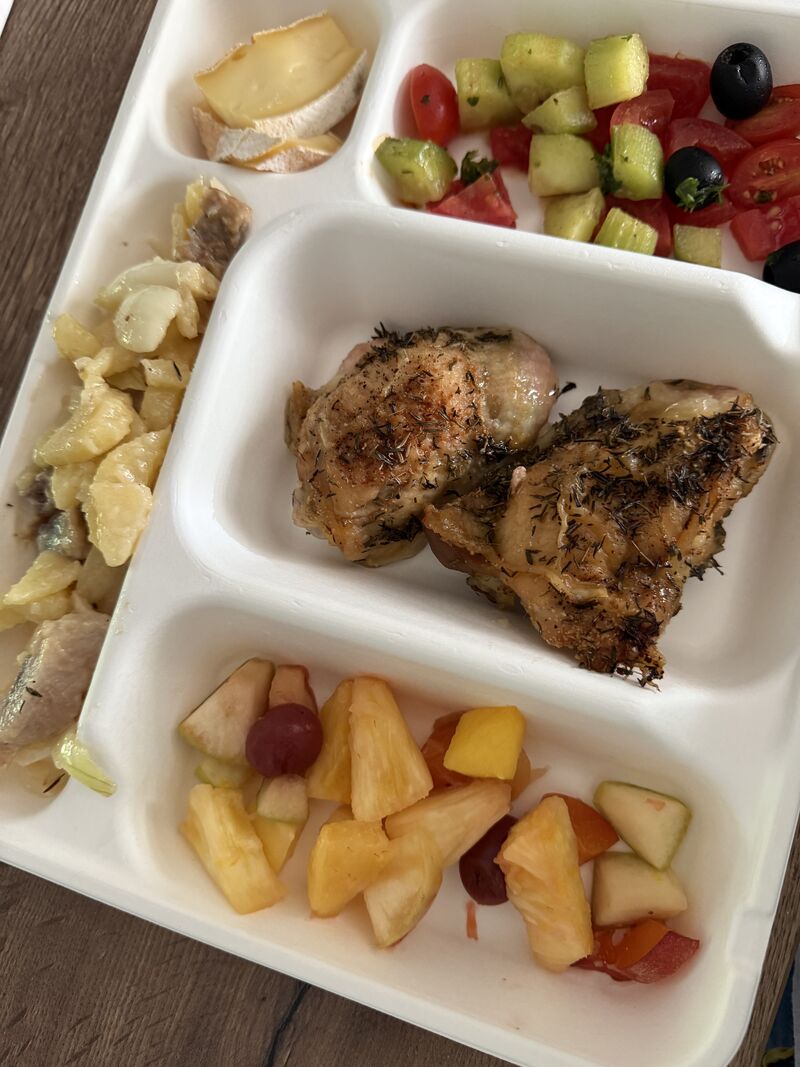 De l’entrée au dessert 😋