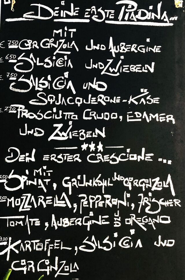 Deine erste Piadina...