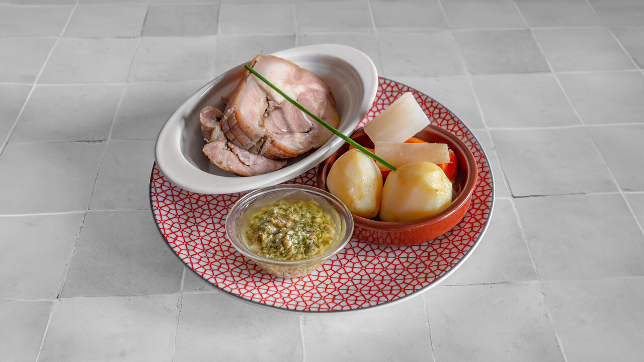 Tête de veau sauce gribiche