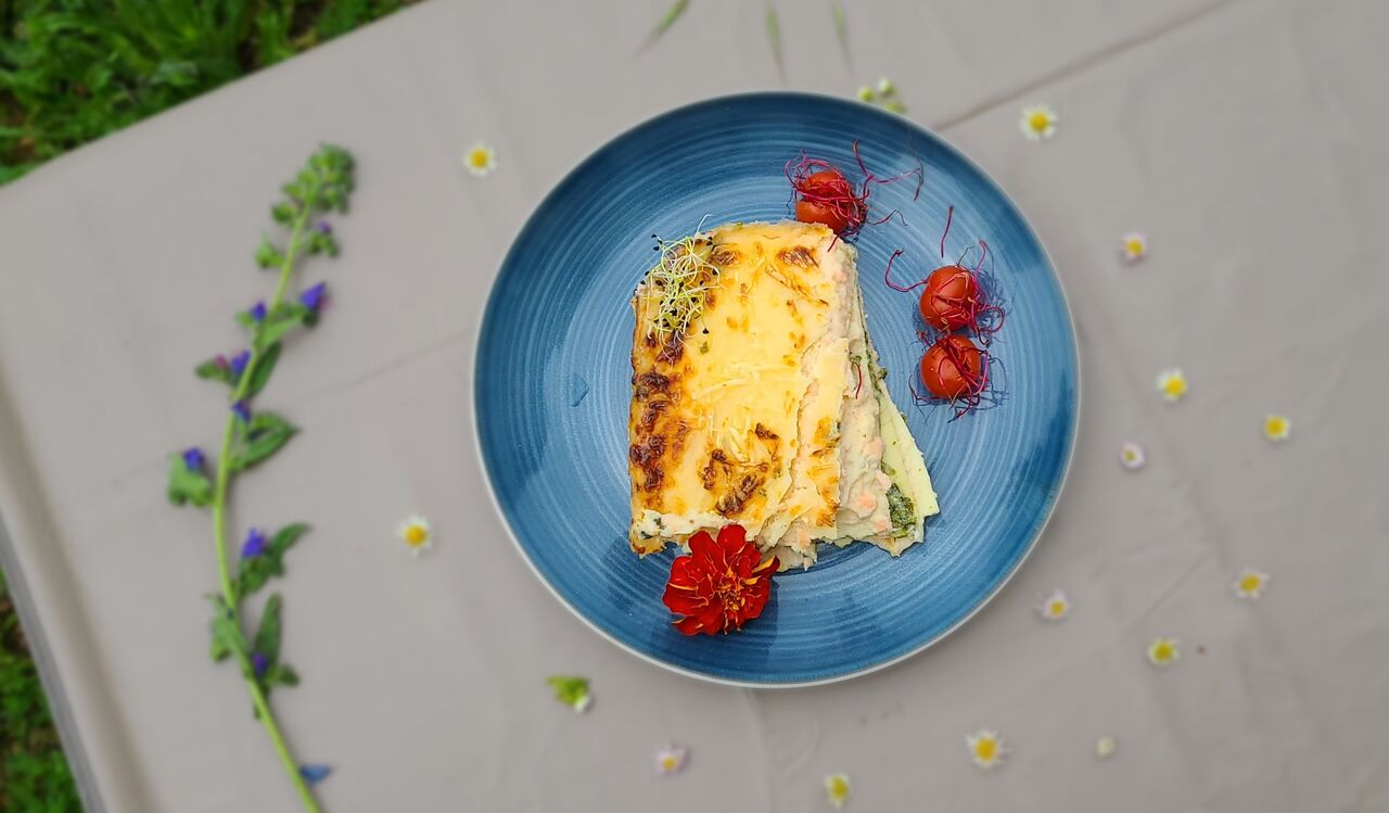 Lasagne saumon épinard