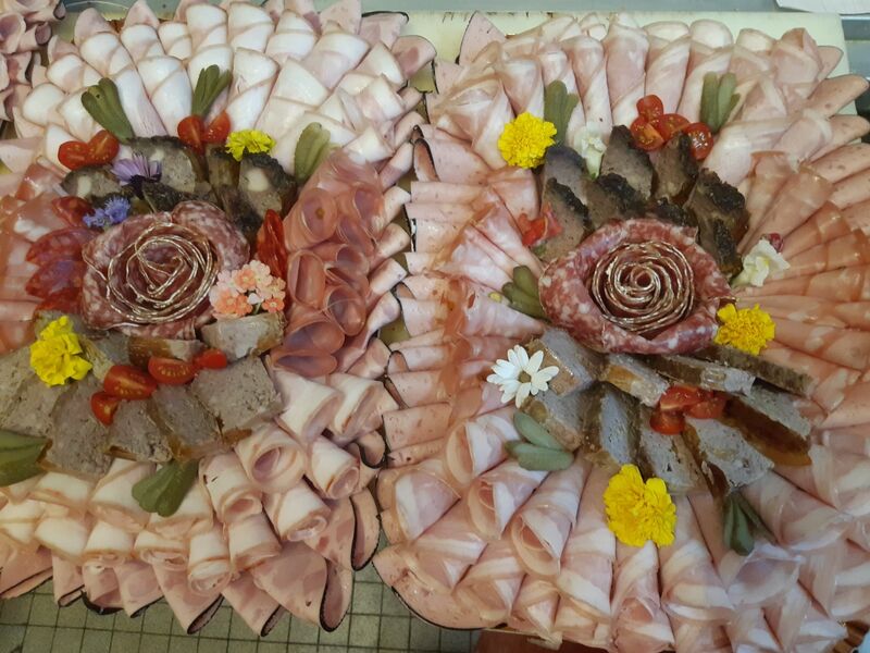 Plateau de charcuterie buffet froid 