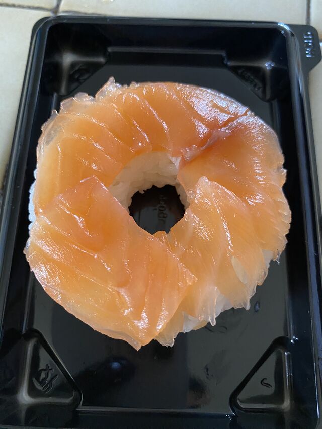 Donut saumon fumé 