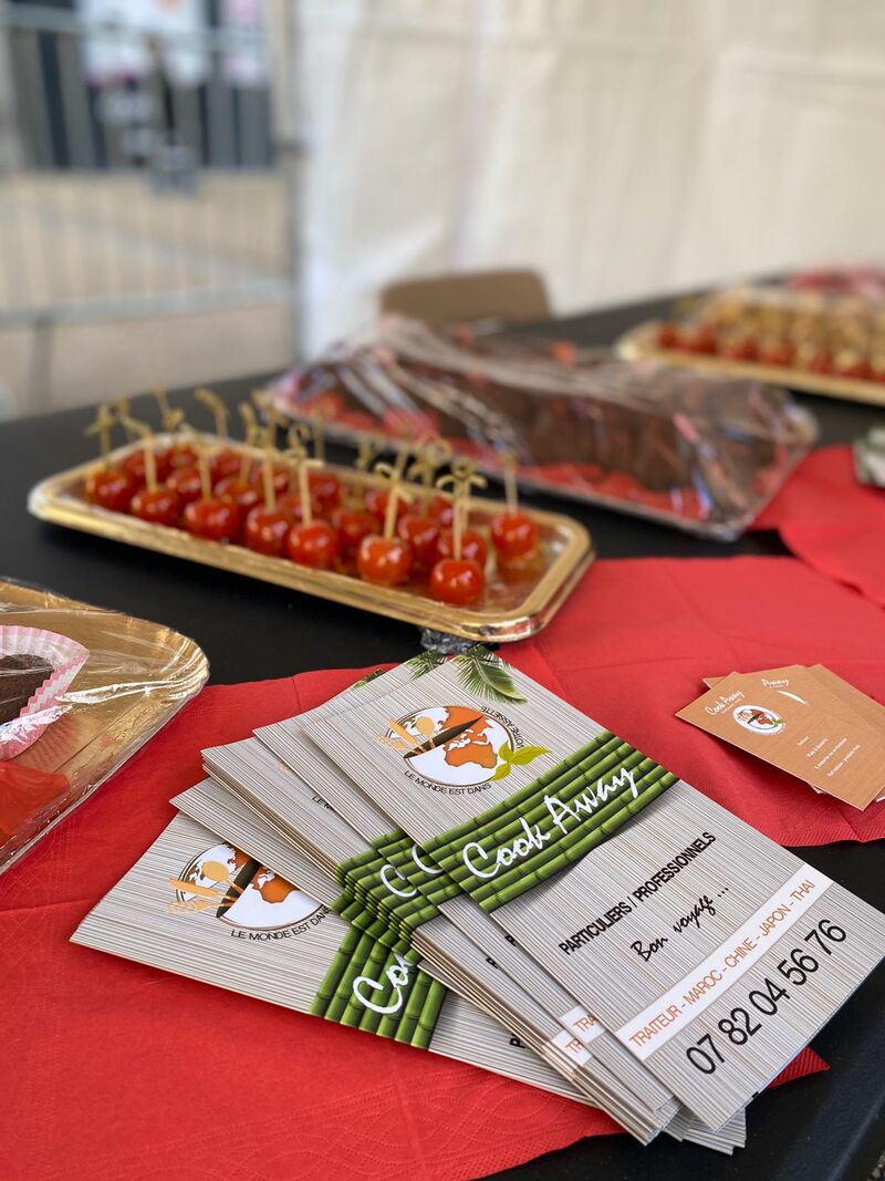 Cocktail dînatoire de la mairie « événement L’amour universel » à Orléans la Source 