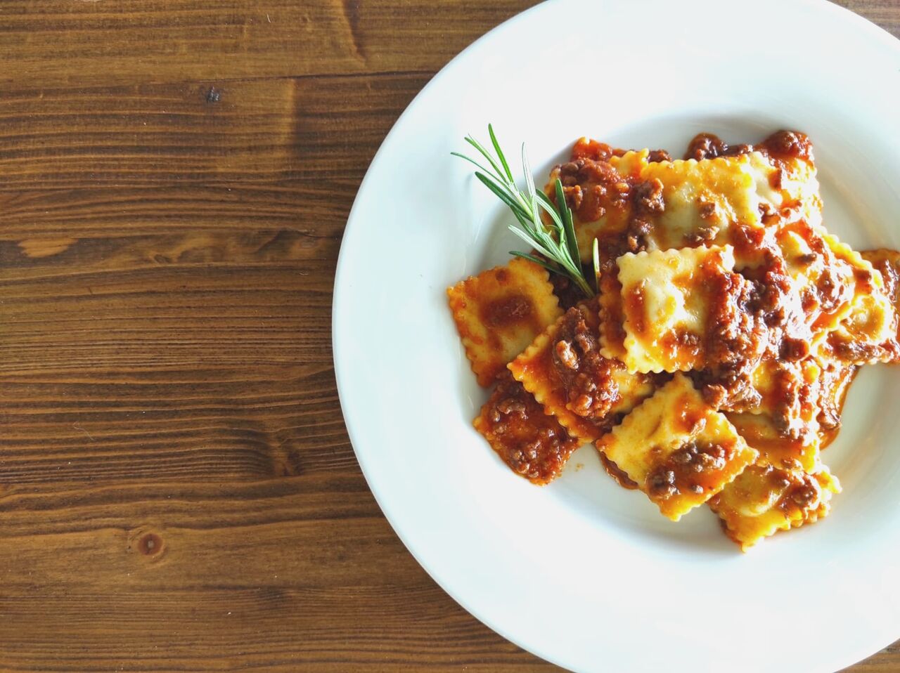 ravioli di carne al ragù