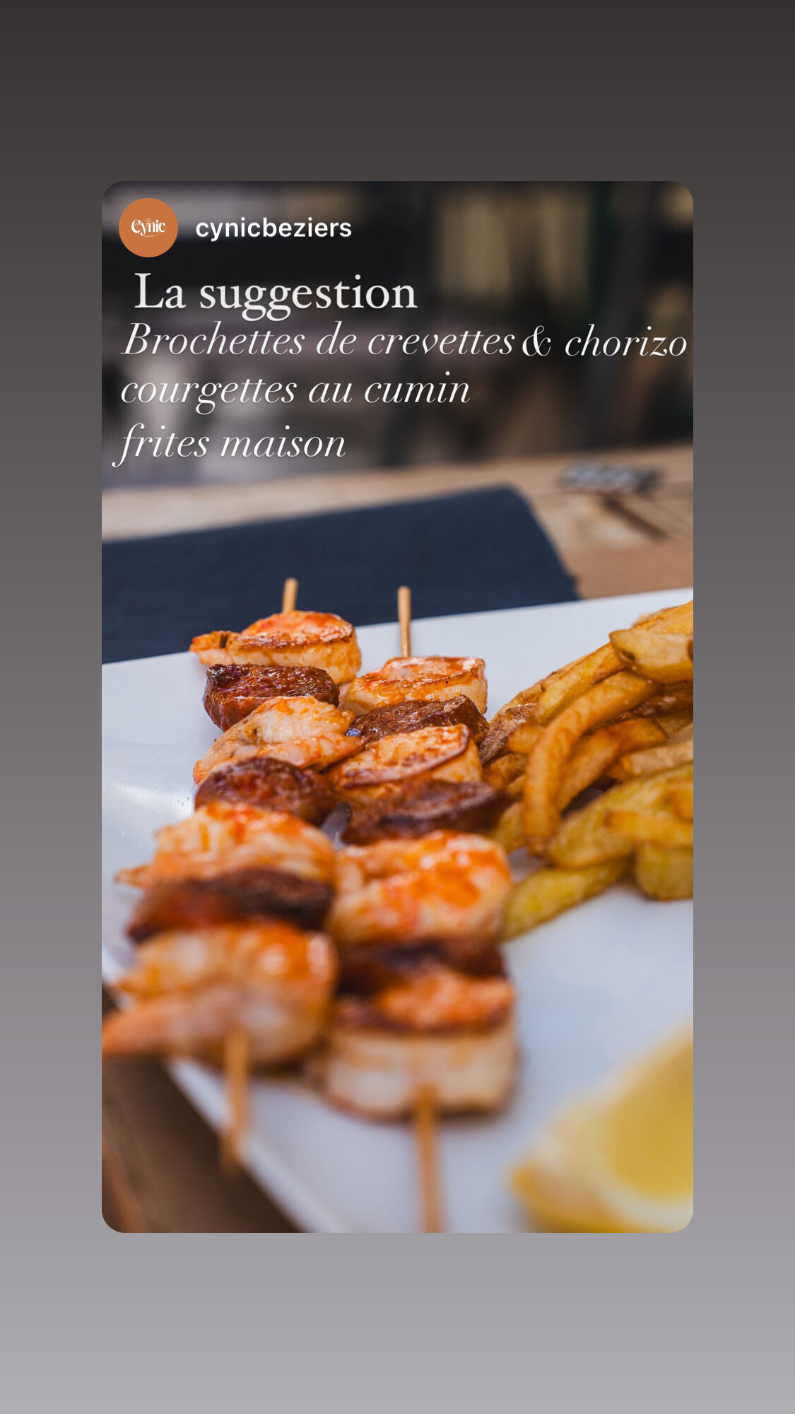 Brochettes 