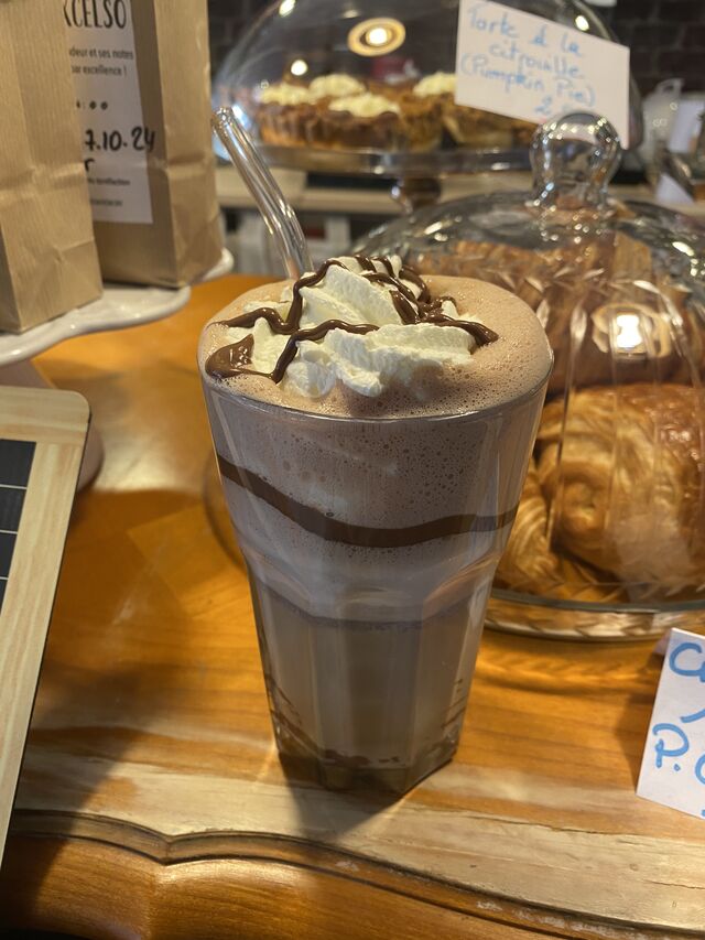 Latte nutella